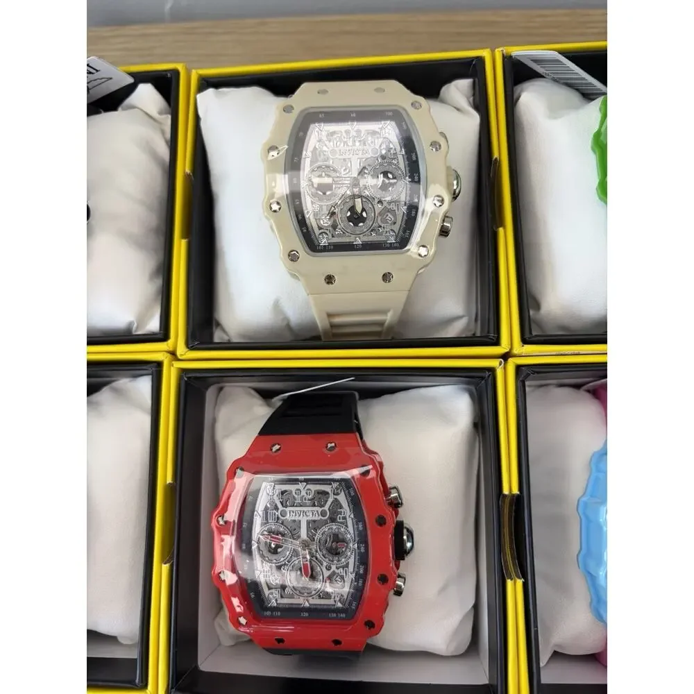 Invicta 2305FTMIA-8BUNDLE Miami Bundle Pink Case with 8 Assorted Watches